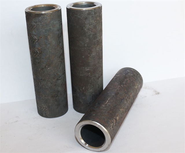 望江冷挤压钢筋套筒应该怎么样激光打标